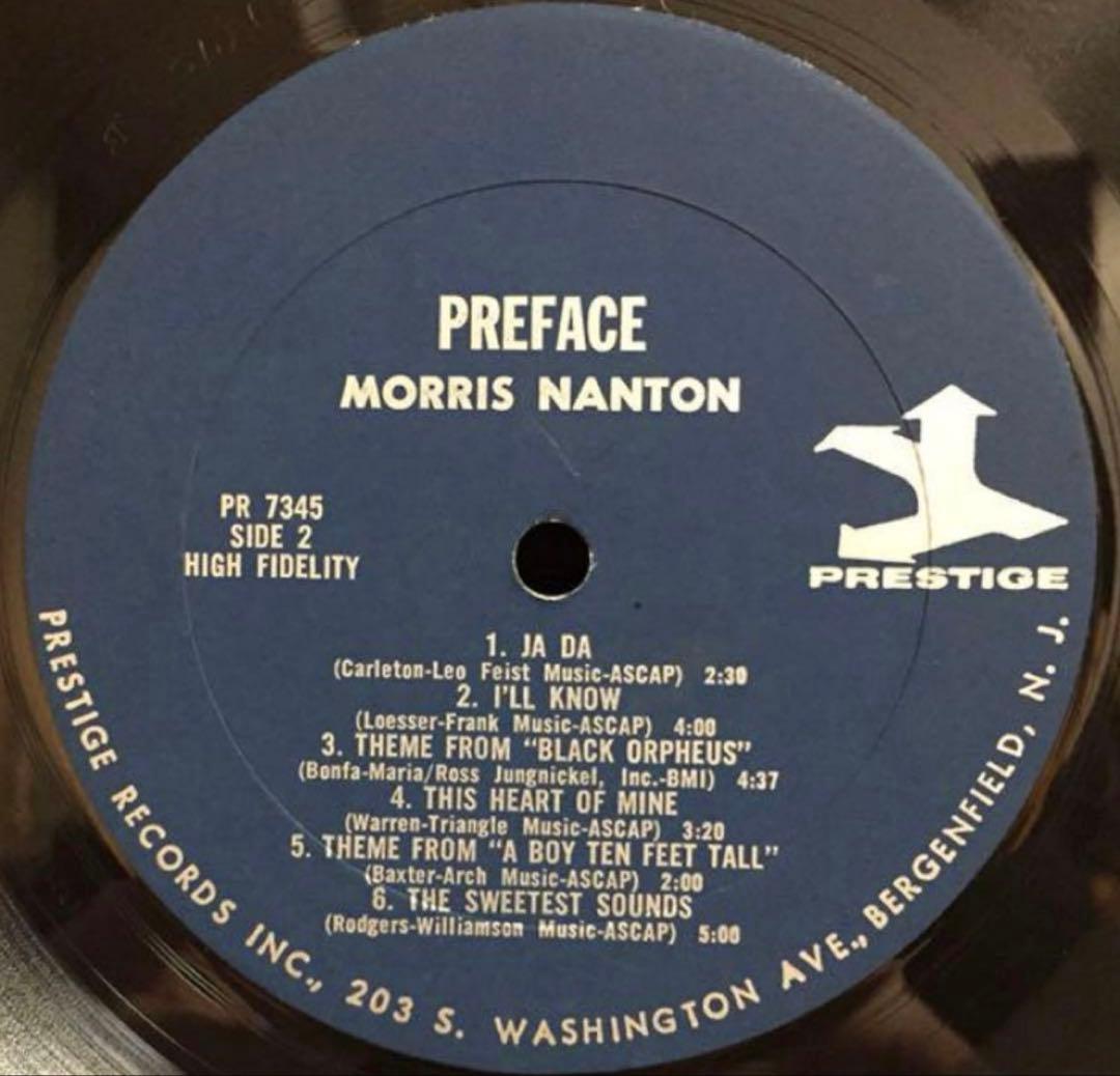 ジャズレコードセットThe Morris Nanton Trio etc.
