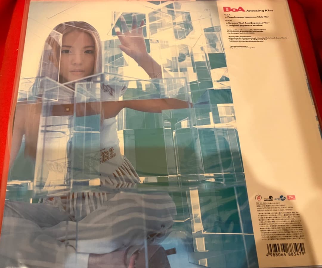 新品未使用　BoA レコード　4枚セット