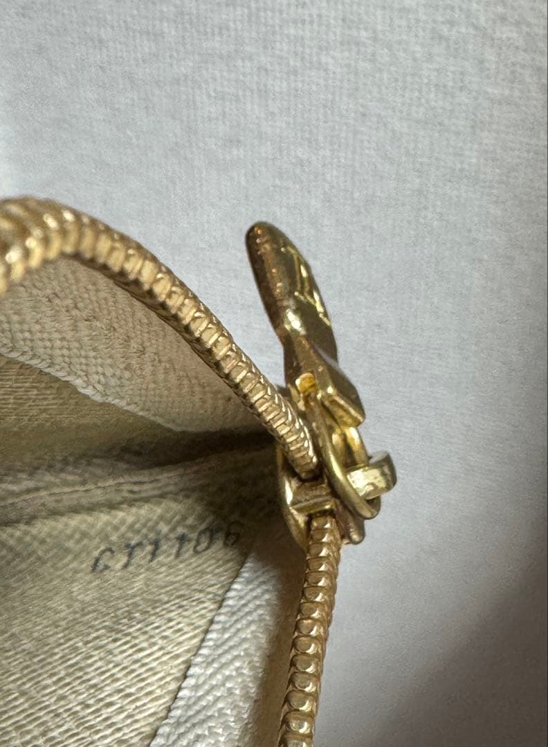 LOUIS VUITTON ダミエ アズール ポシェット クレ キーケース
