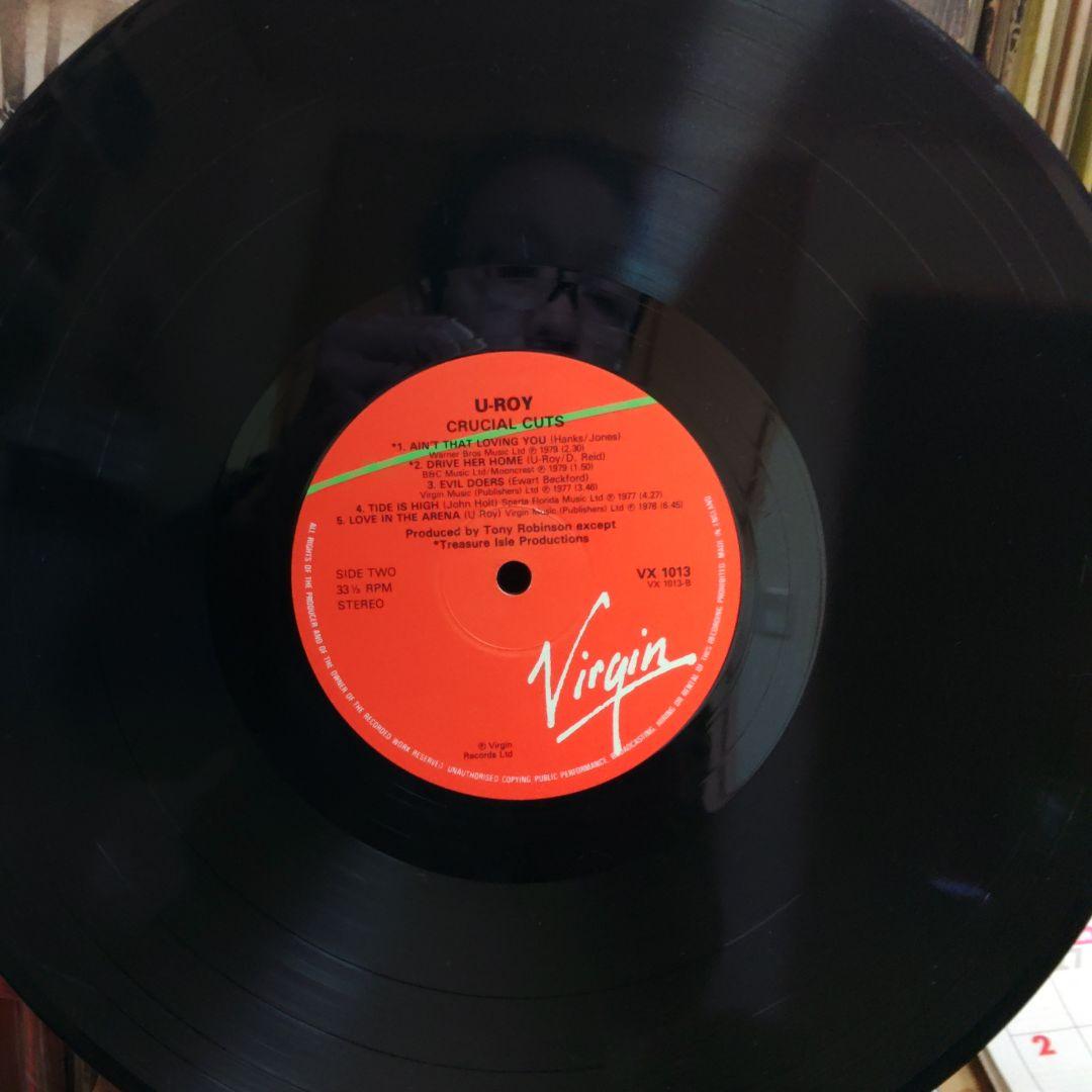 洋楽 U-ROY CRUCIAL CUTS LP