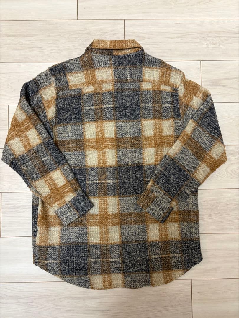 stussy オンブレ　シャツ　ジャケット
