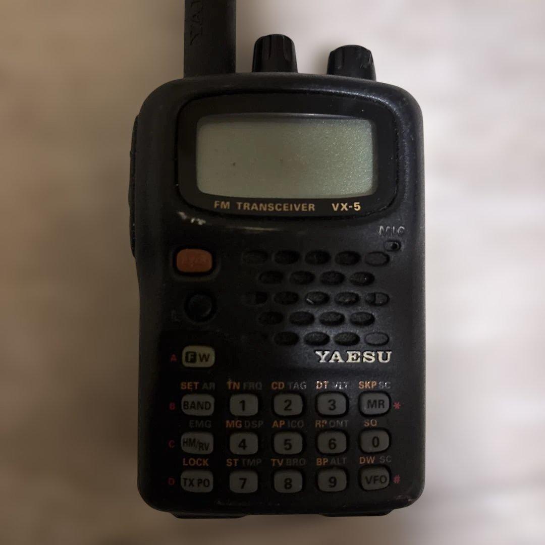 勇*二様 YAESU VX-5 トランシーバー