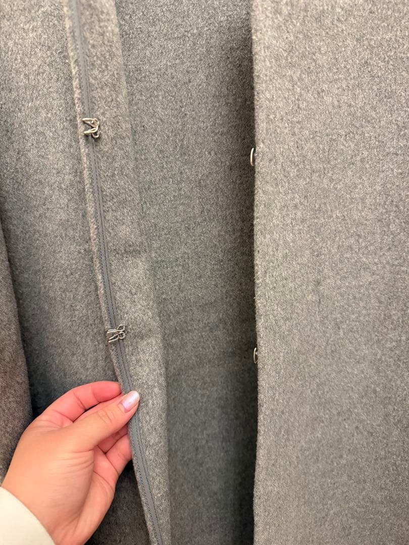 ジャケット・アウター BB RIBBON MANTLE GRAY