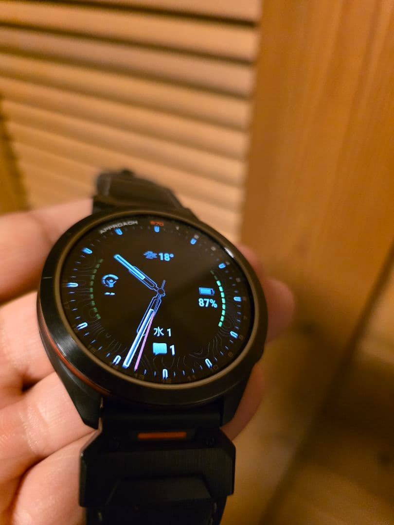 ゴルフウォッチ GARMIN APPROACH S70 AMOLED 47mm