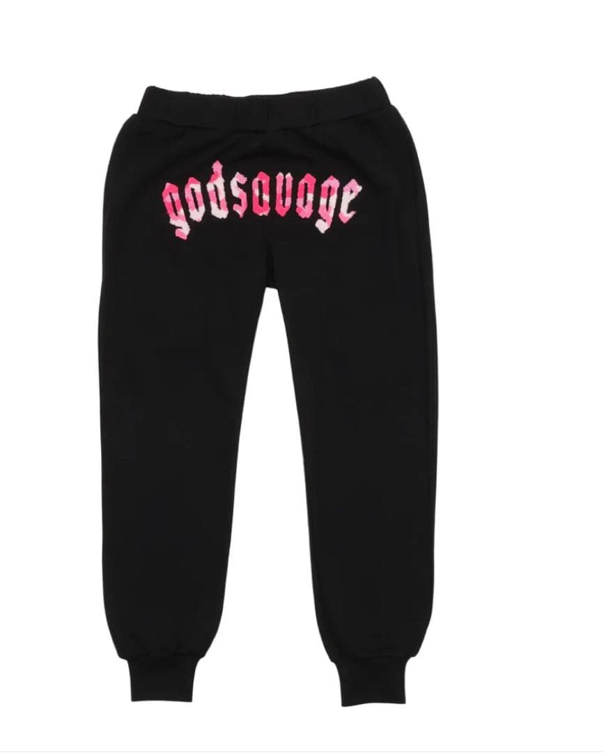 godsvavage ブラック パーカー セットアップ