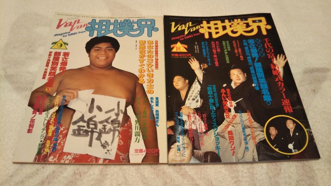 VANVAN相撲界 27冊セット まとめ売り 美品 希少 大相撲 昭和