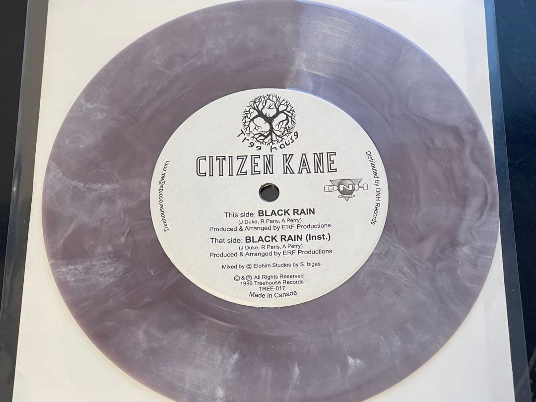 洋楽 Citizen Kane / Black Rain 7inch