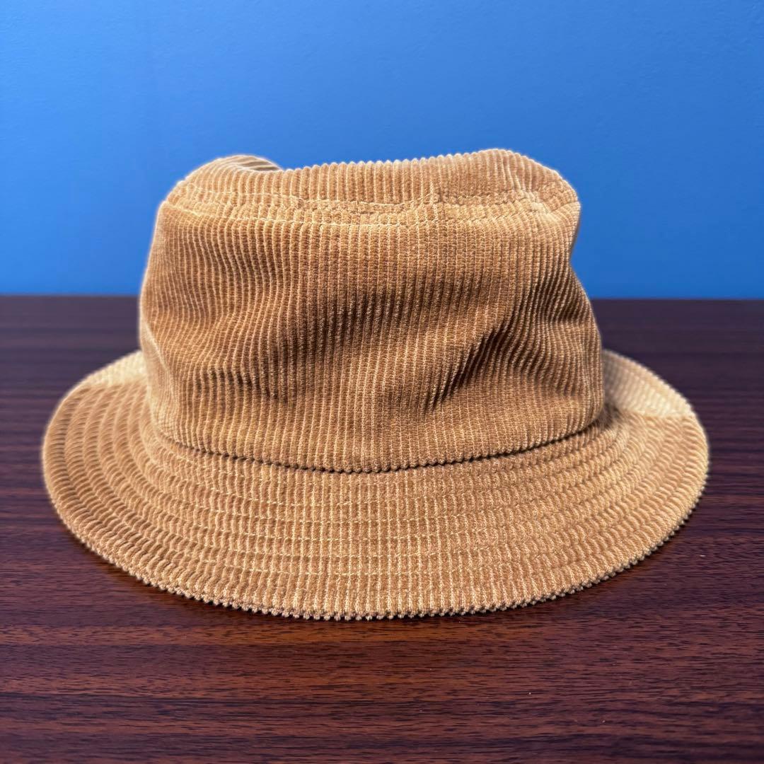 美品✨stussy バケットハット コーデュロイ ブラウン L/XL