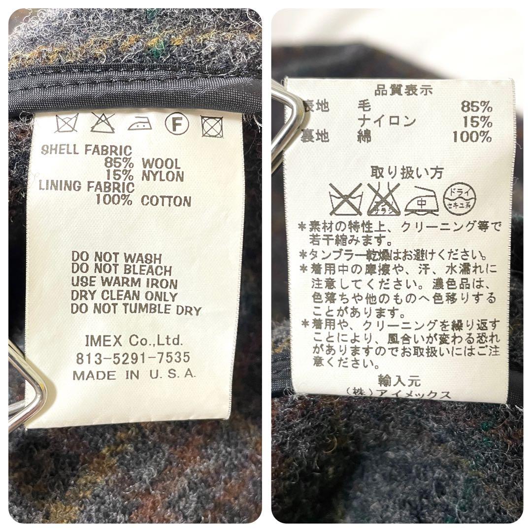 ■美品■USA製　フィデリティ　CPOジャケット　ウール　XL　FIDELITY