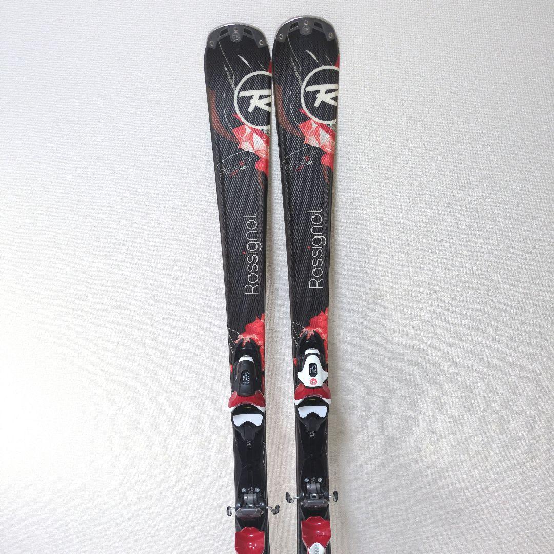 【良品】ROSSIGNOLロシニョール スキー板149cmハートストックセット