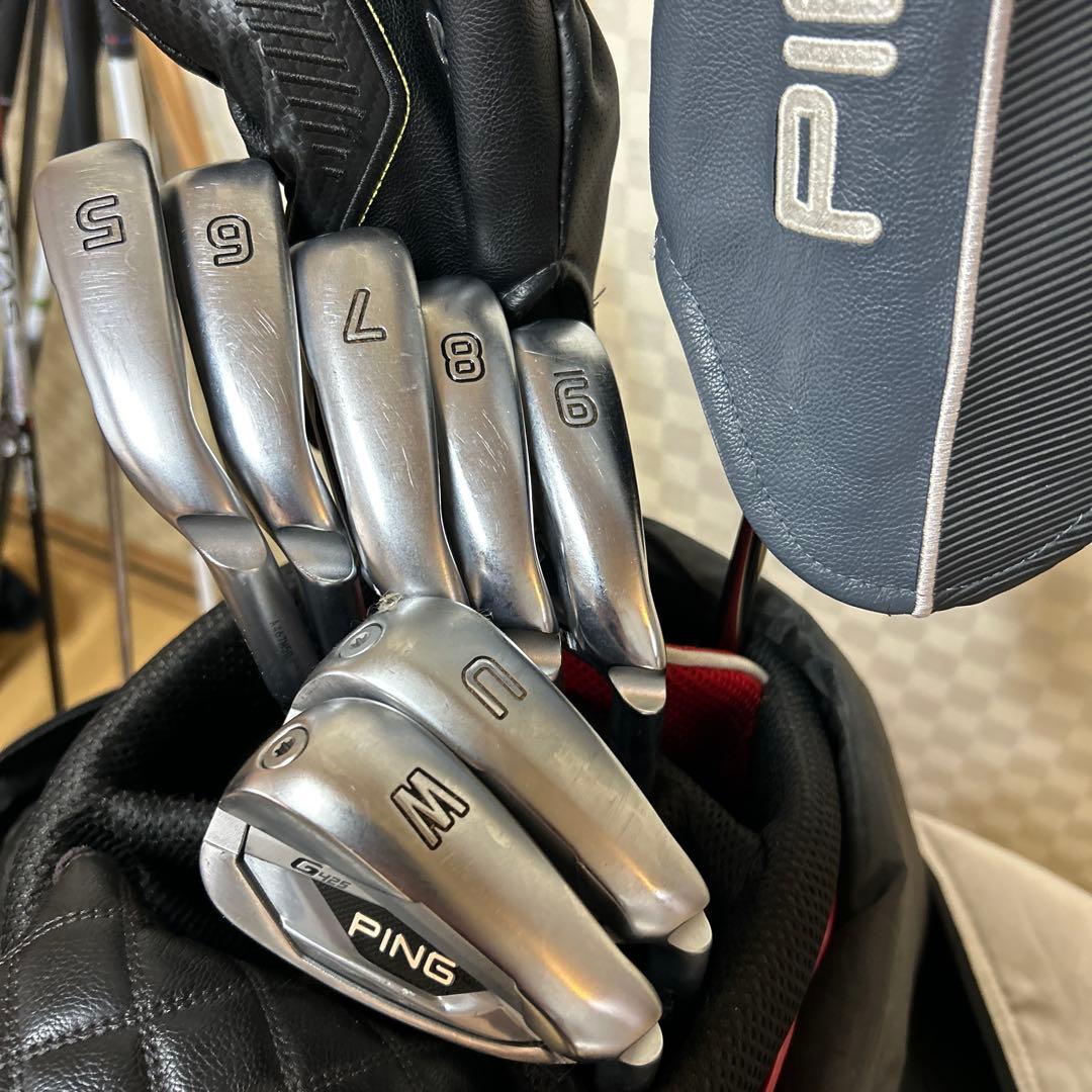 PING 425メンズ アイアンセット 5-9 W U