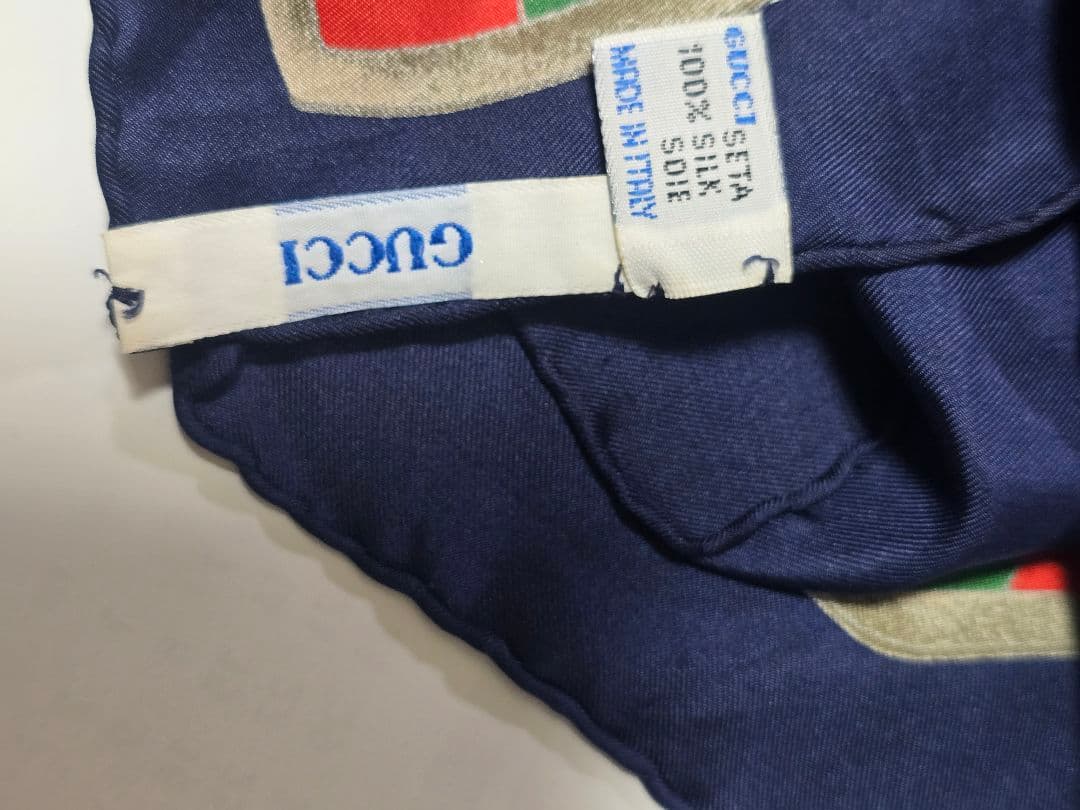 【専用】GUCCI シルクスカーフ 馬具モチーフ
