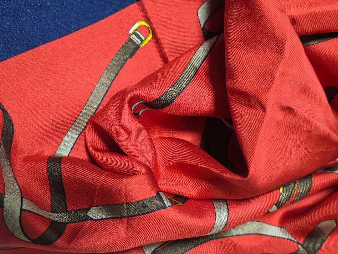 【専用】GUCCI シルクスカーフ 馬具モチーフ