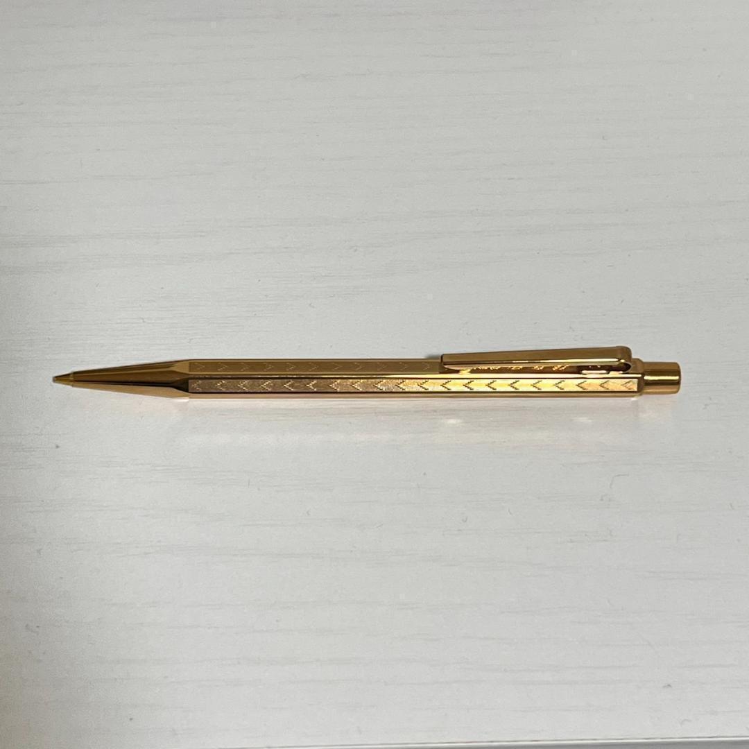 CARANd'ACHE エクリドール シェブロン ゴールド シャープペン