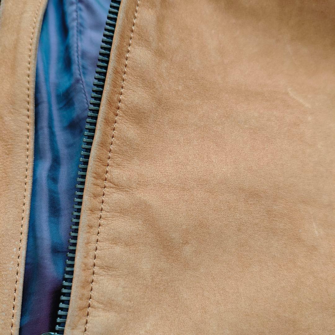 Backbone ヌバックレザーライダース　14SS