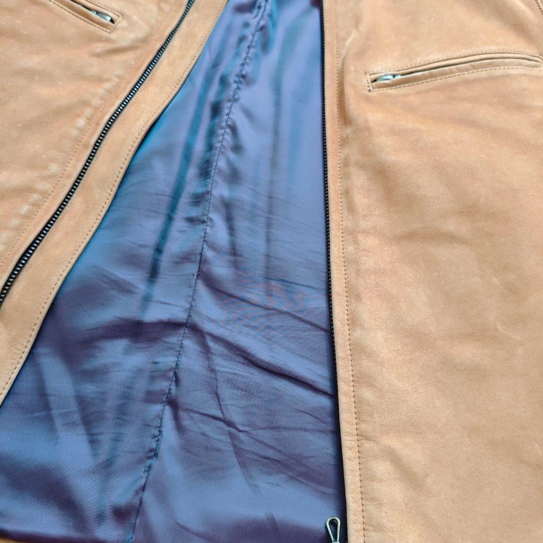 Backbone ヌバックレザーライダース　14SS