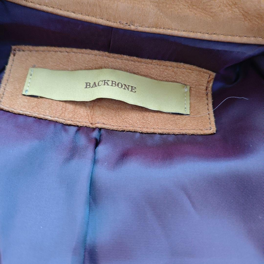 Backbone ヌバックレザーライダース　14SS