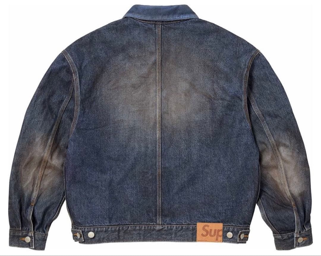 ジャケット・アウター Supreme Distressed SelvedgeTruckerJacket