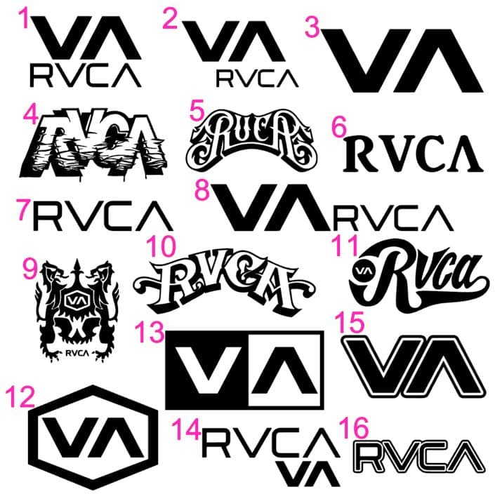 RVCA 　ルーカ　ステッカー