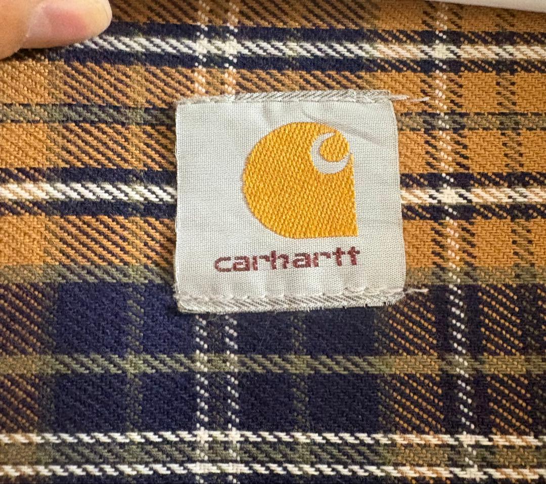 CarharttデトロイトジャケットM チェック柄