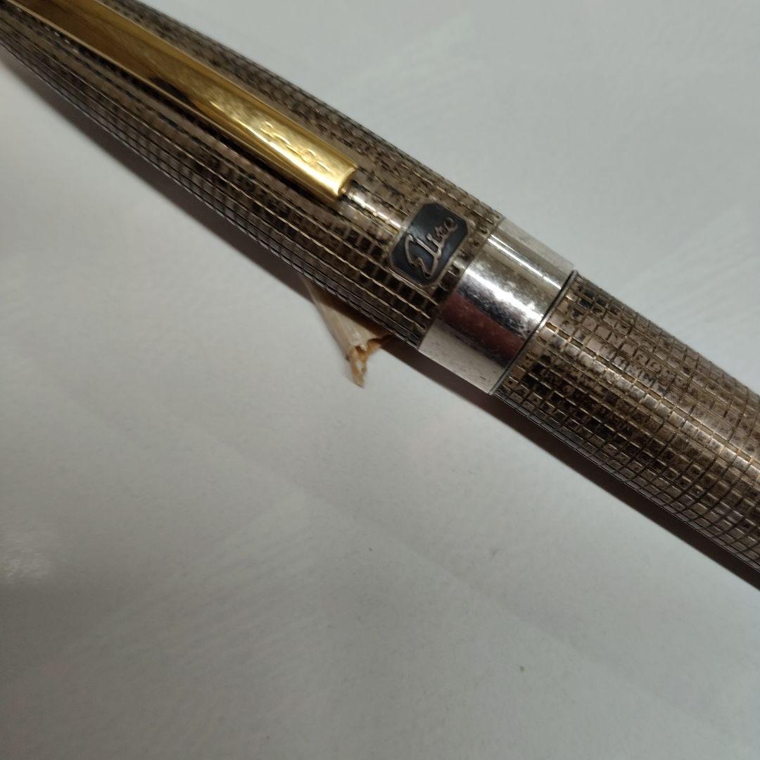 パイロット　万年筆　エリート　銀925　中古品