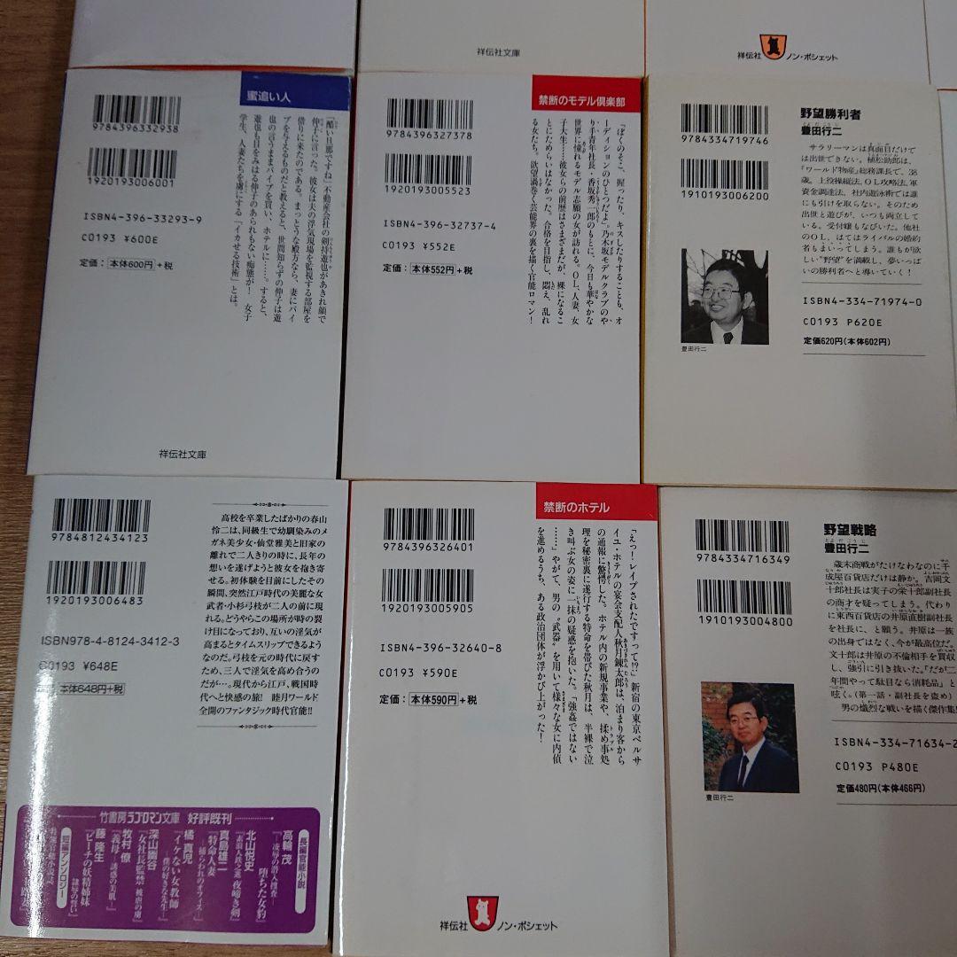 官能小説55冊セット/南里征典・豊田行ニ 等