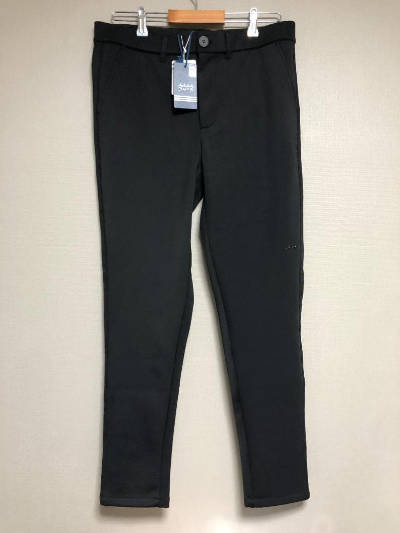 未使用 タグ付き muta ムータ パンツ スラックス 黒 ブラック 6 L