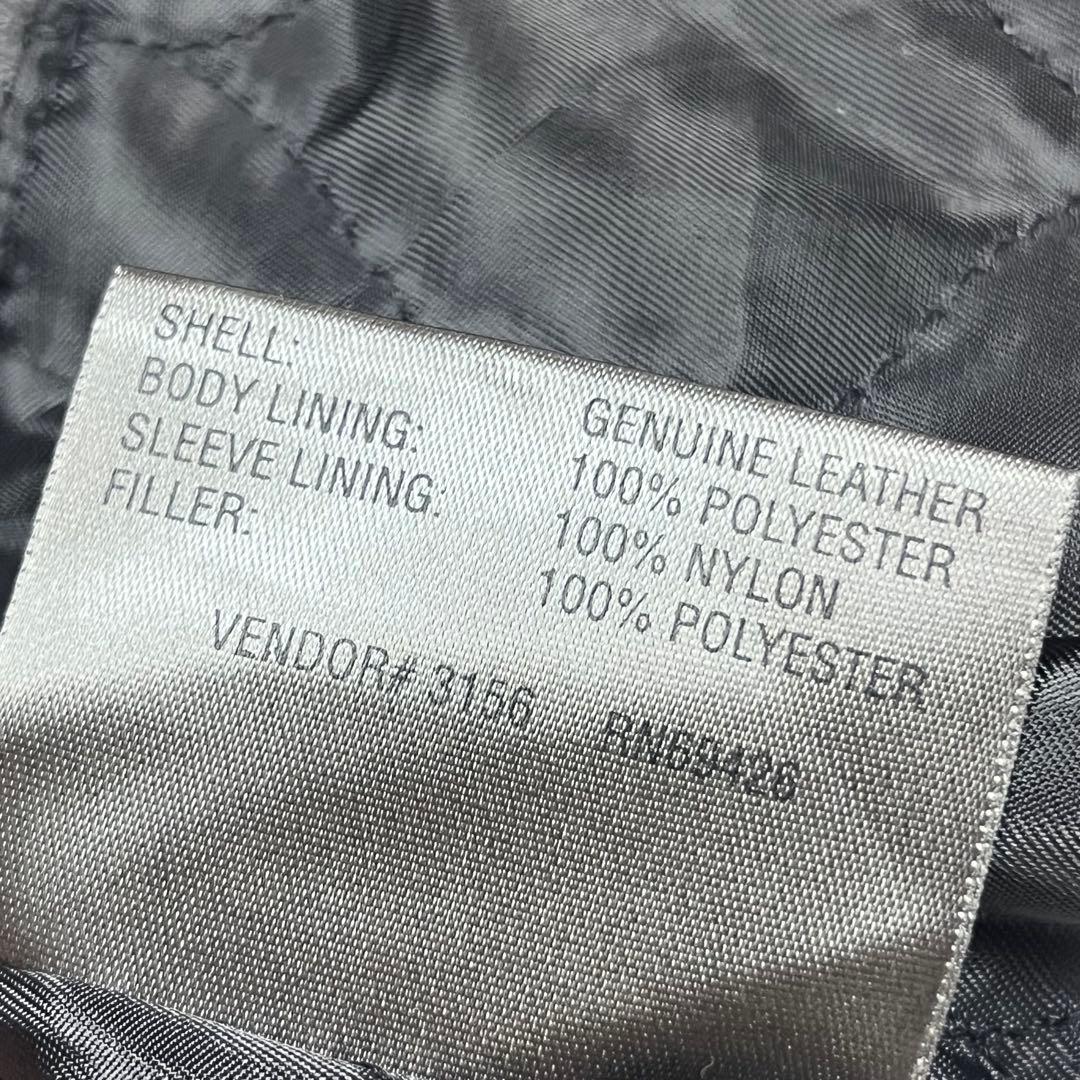 WILSONS LEATHER レザー カーコート ジャケット ブラック L