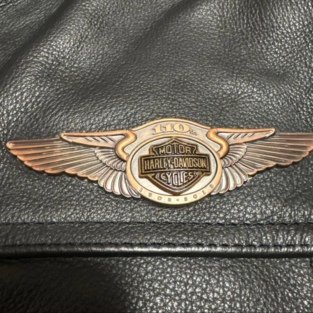 【35000円相当‼️】110周年　レザー　シングルライダースジャケット