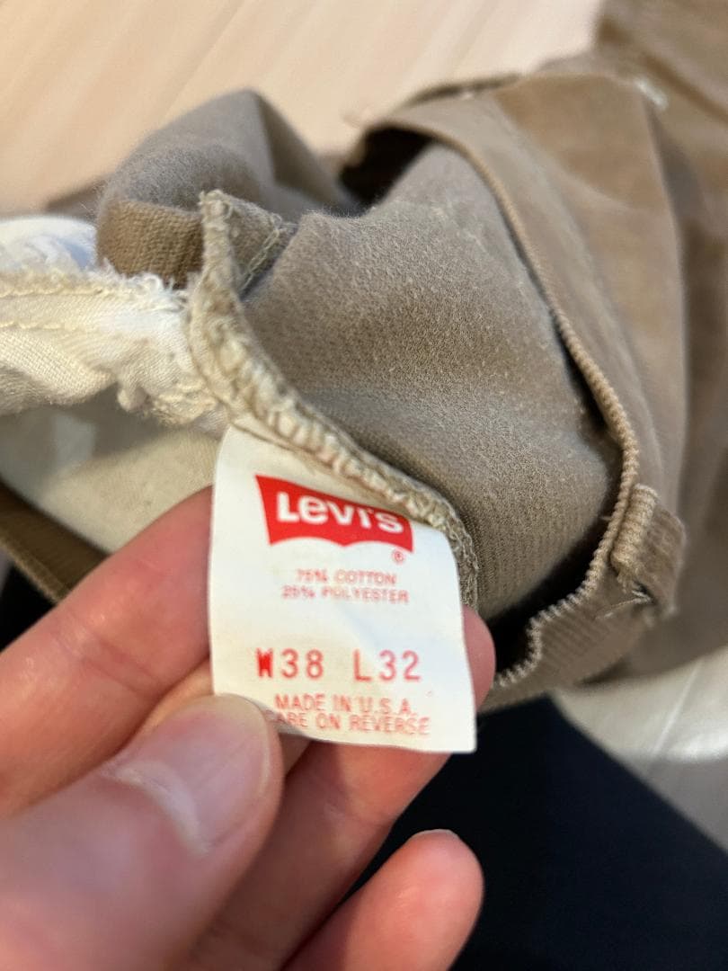 【90s Vintage】USA製 リーバイス519 コーデュロイパンツ W38