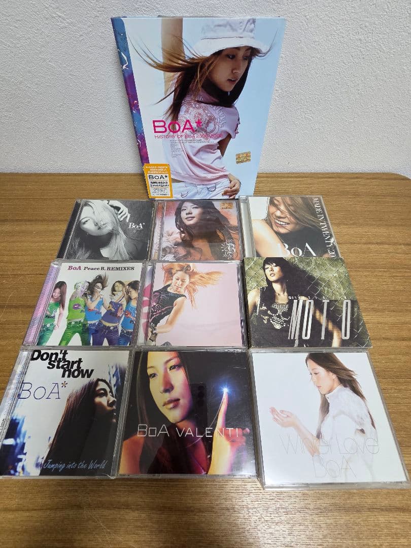 BoA CD,DVD 10組【used品】全てDISK 確認済