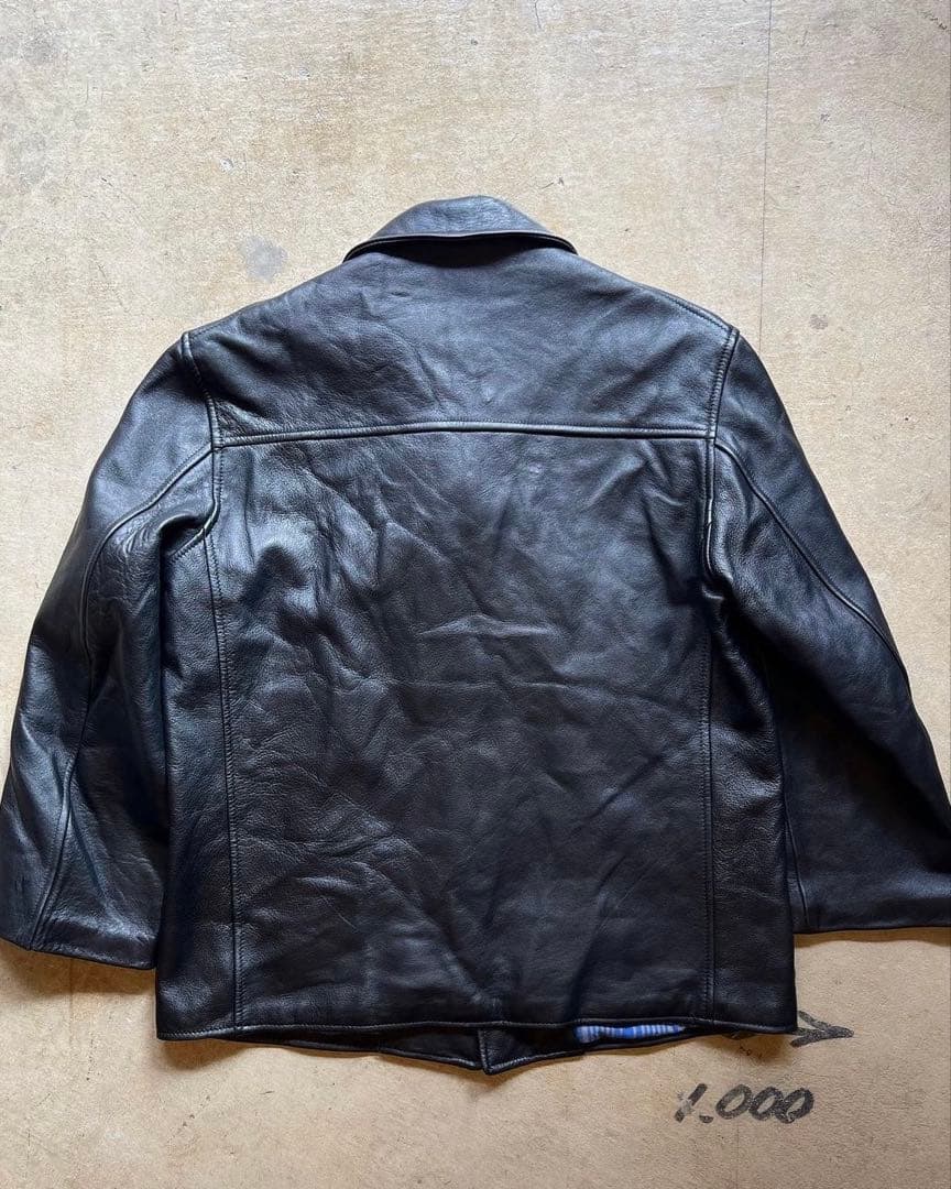 【超美品】値引交渉可　フランス製　レザージャケット　コート　革ジャン