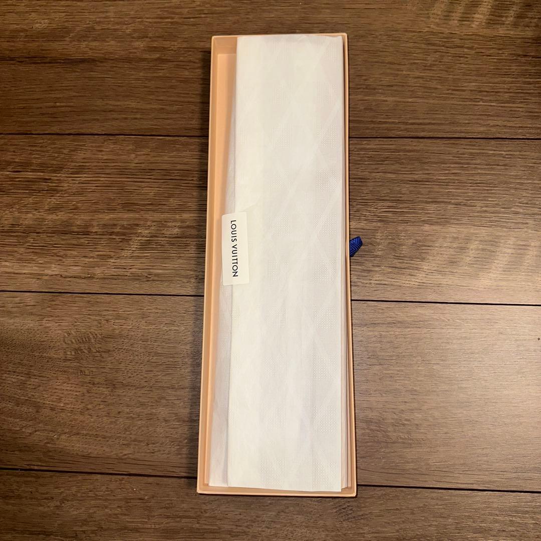 【新品未使用・箱付】LOUIS VUITTON ライトブルー ネクタイ