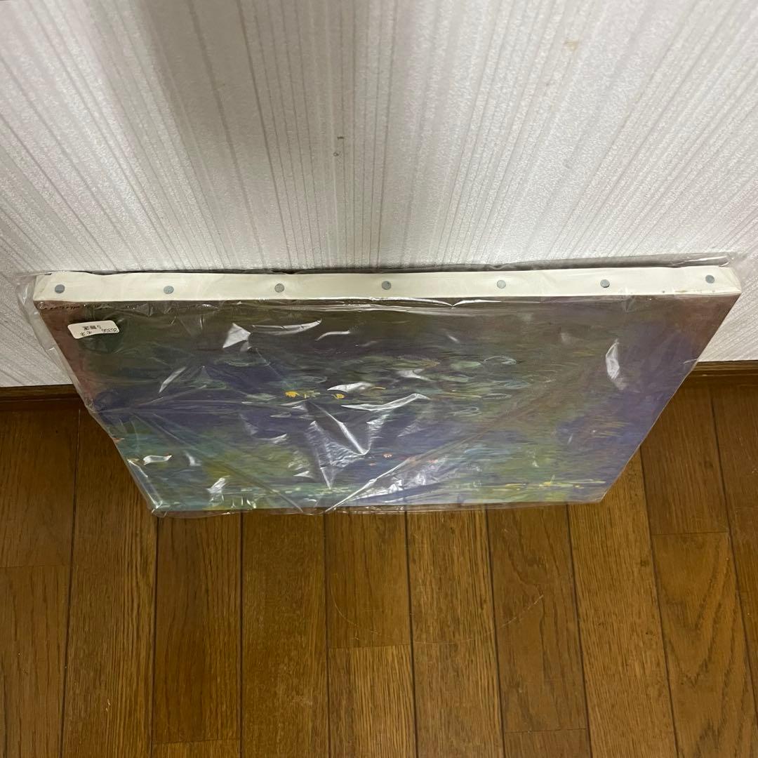 クロード・モネ 5睡蓮 睡蓮の池 複製 絵画 キャンバス トップアート 銀座