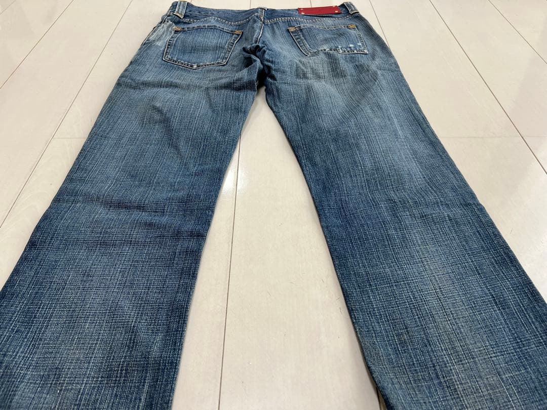L～XL DOLCE&GABBANA ダメージ加工 デニムパンツ ITALY製