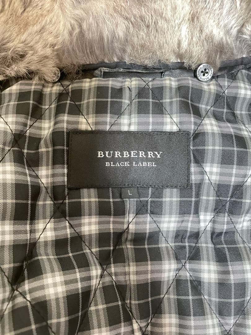 BURBERRY BLACK LABEL レザージャケット L ラムレザー