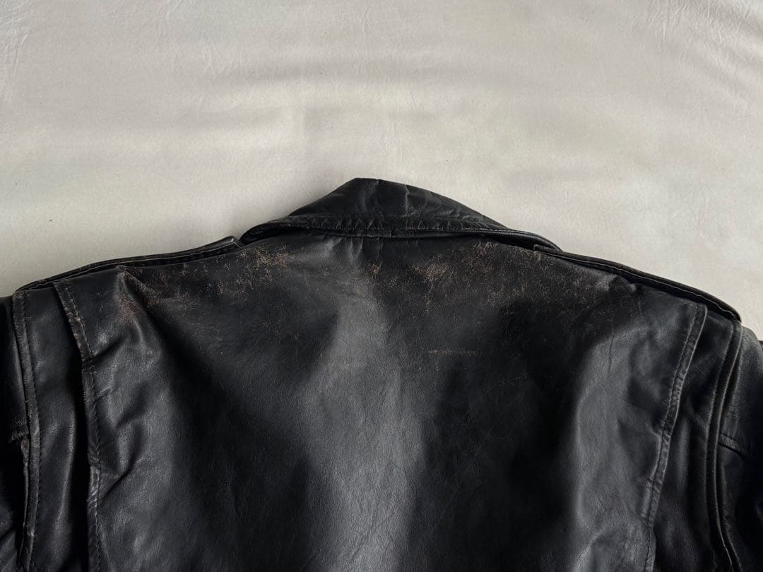 ジャケット・アウター double leather riders jacket