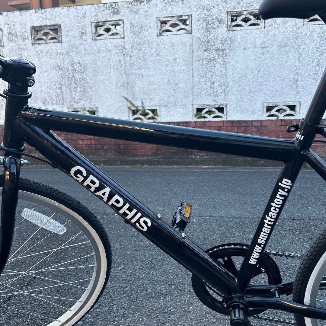 GRAPHIS(グラフィス) クロスバイク 自転車 700C 26インチ