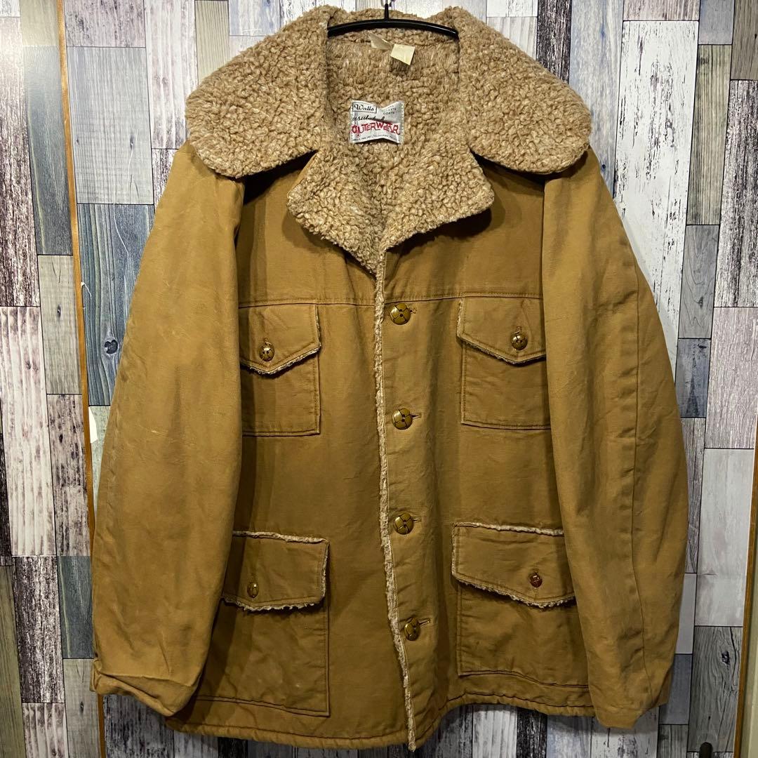 S.Y出品はじめました様USEDウォールズUSAランチコートダック地裏ボアカーキ