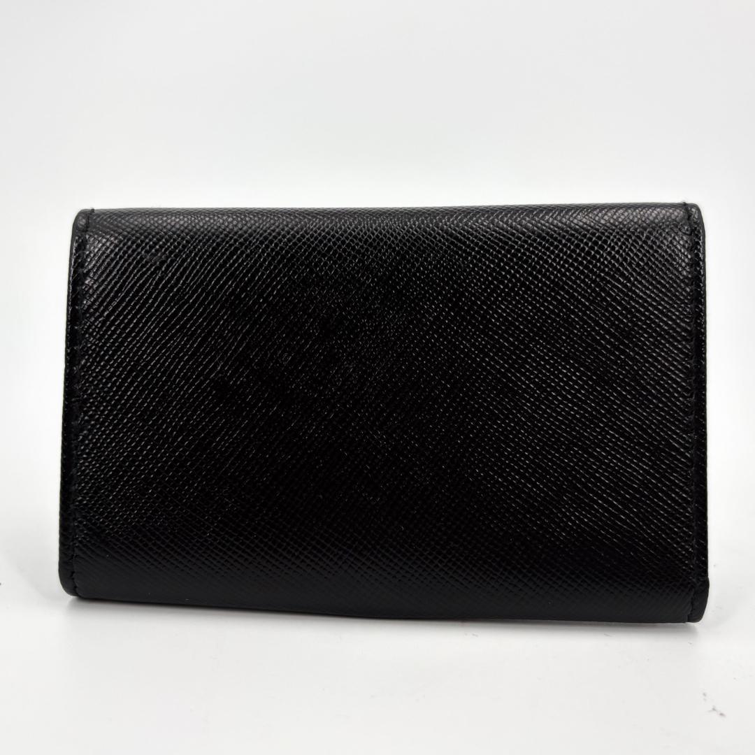未使用級 Salvatore Ferragamo キーケース 6連 ブラック