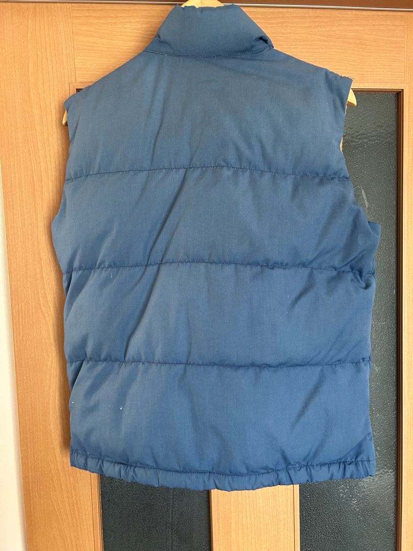 THE NORTH FACE 80's 茶タグ ネイビー ダウンベスト M