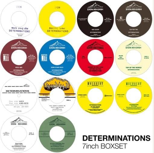 デタミネーションズ　Determinations 7inch box SKA