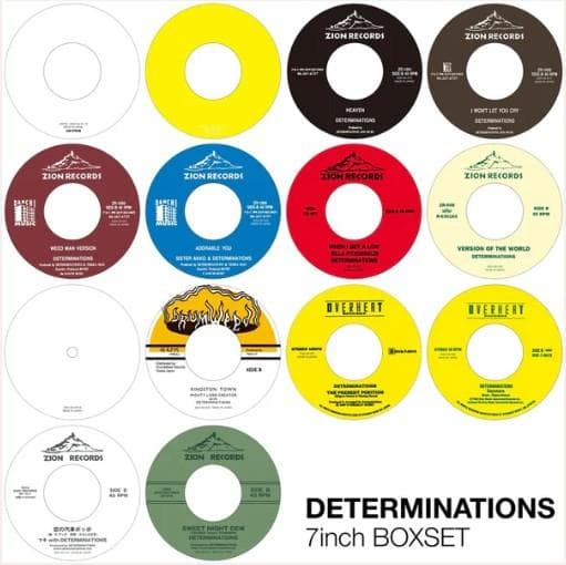 デタミネーションズ　Determinations 7inch box SKA