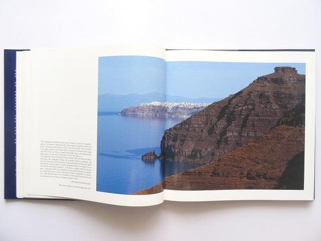 洋書◆サントリーニ島写真集 本 ギリシャ 風景 景色 建物 自然 歴史