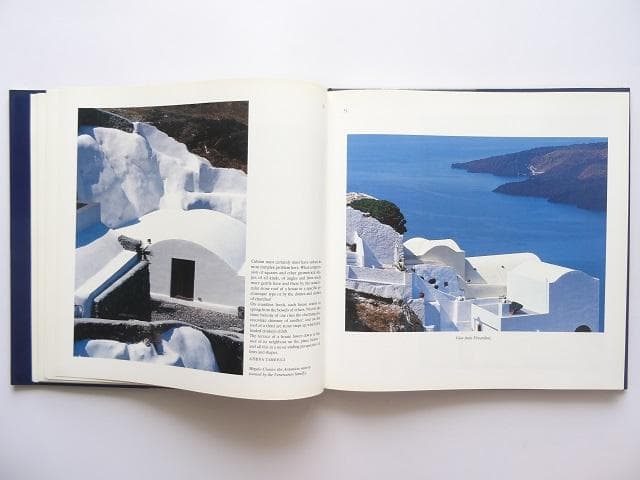 洋書◆サントリーニ島写真集 本 ギリシャ 風景 景色 建物 自然 歴史