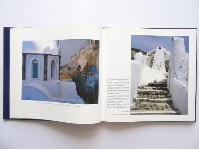 洋書◆サントリーニ島写真集 本 ギリシャ 風景 景色 建物 自然 歴史