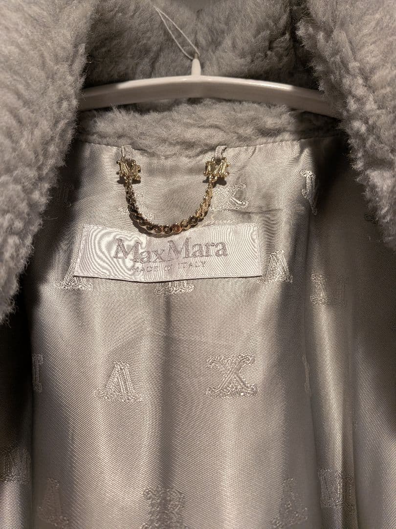 マックスマーラ maxmara テディ ケープ ポンチョ tebe
