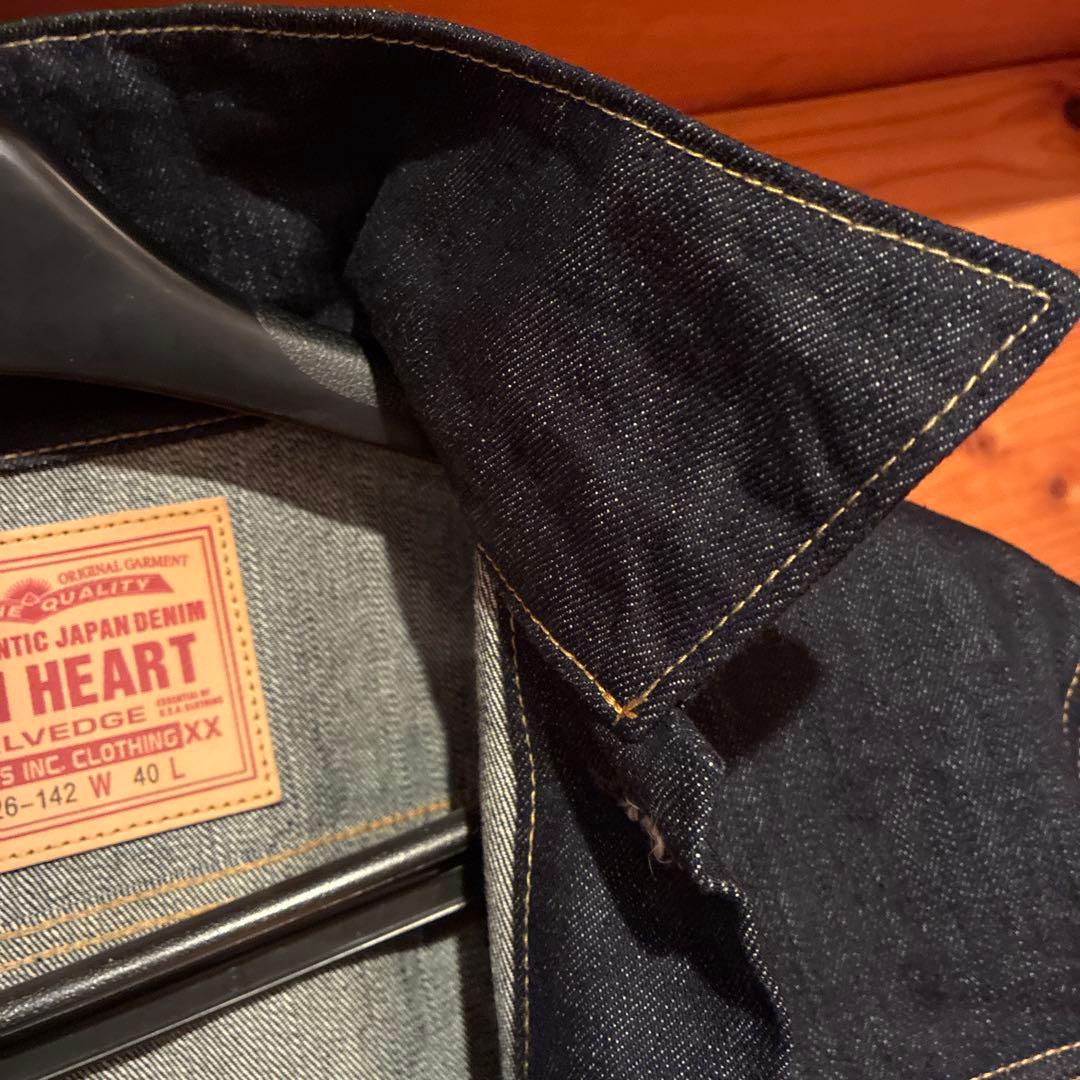 【美品】Iron Heart IH-526-142 W 40未洗セルビッチ