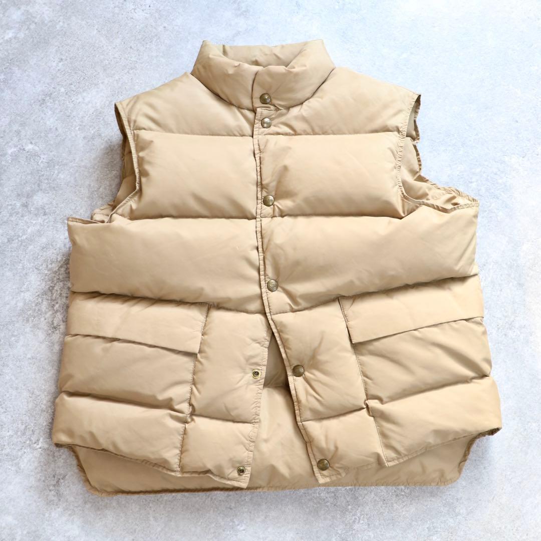 レアカラー USA製 80s L.L. Bean エルエルビーン ダウンベストL