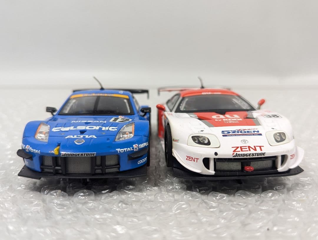 ■希少 2点 QuattroX 1/32 スロットカー スープラ フェアレディ